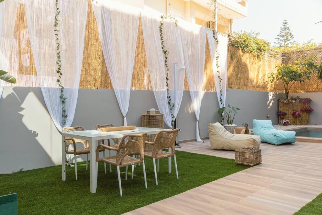 G&M Luxury Residence With Pool Chania  Bagian luar foto