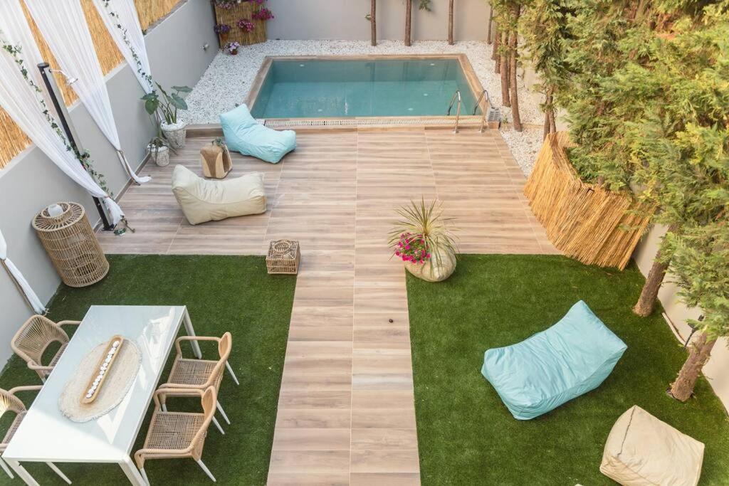 G&M Luxury Residence With Pool Chania  Bagian luar foto