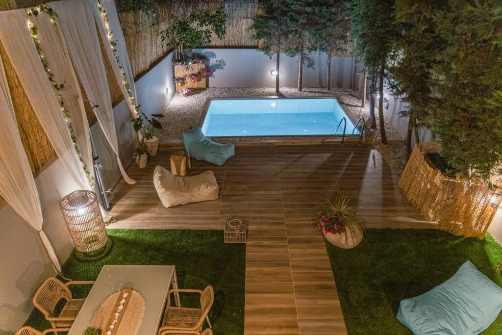 G&M Luxury Residence With Pool Chania  Bagian luar foto